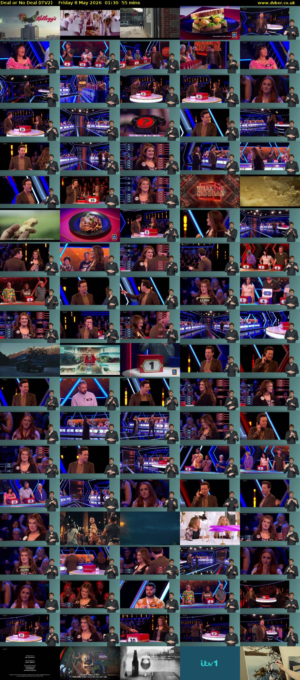 Deal or No Deal (ITV2) Friday 8 May 2026 01:30 - 02:25