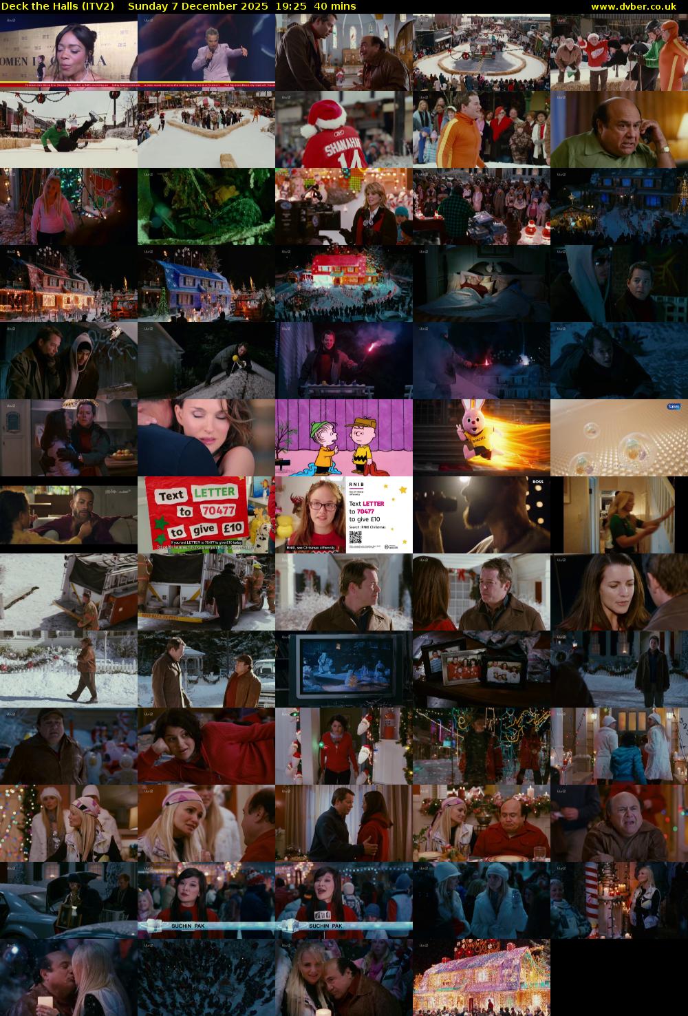 Deck the Halls (ITV2) Sunday 7 December 2025 19:25 - 20:05