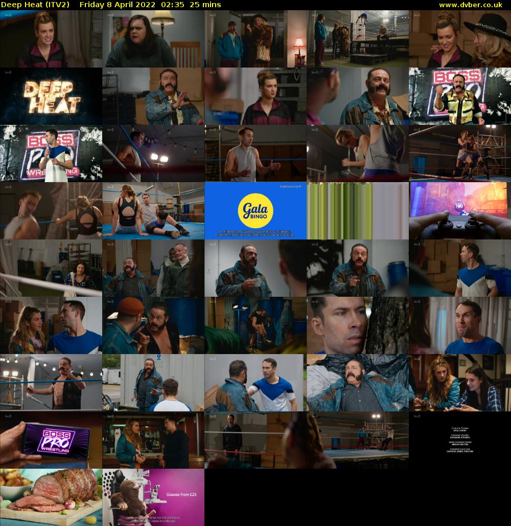 Deep Heat (ITV2) Friday 8 April 2022 02:35 - 03:00