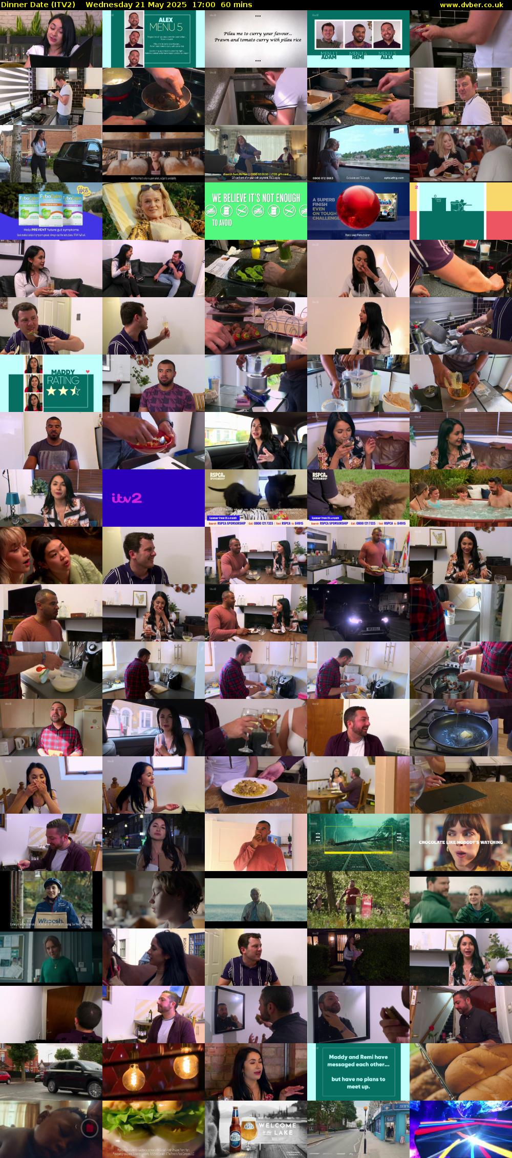 Dinner Date (ITV2) Wednesday 21 May 2025 17:00 - 18:00
