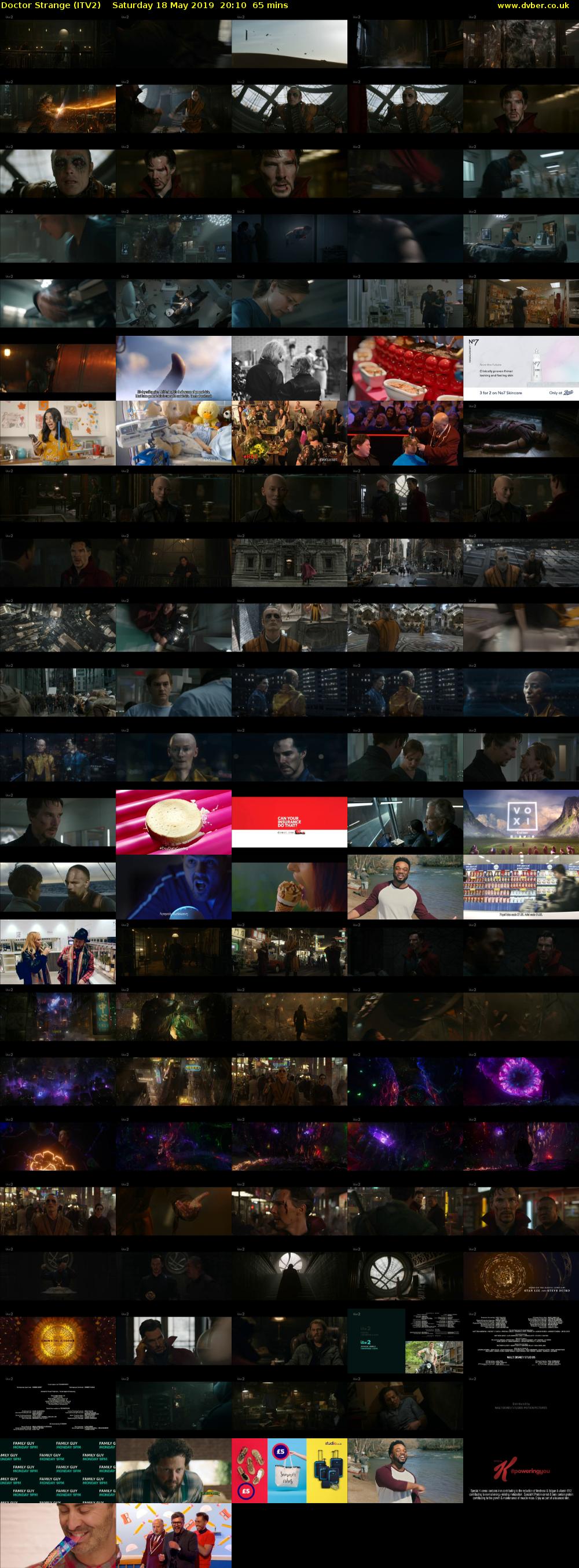 Doctor Strange (ITV2) Saturday 18 May 2019 20:10 - 21:15