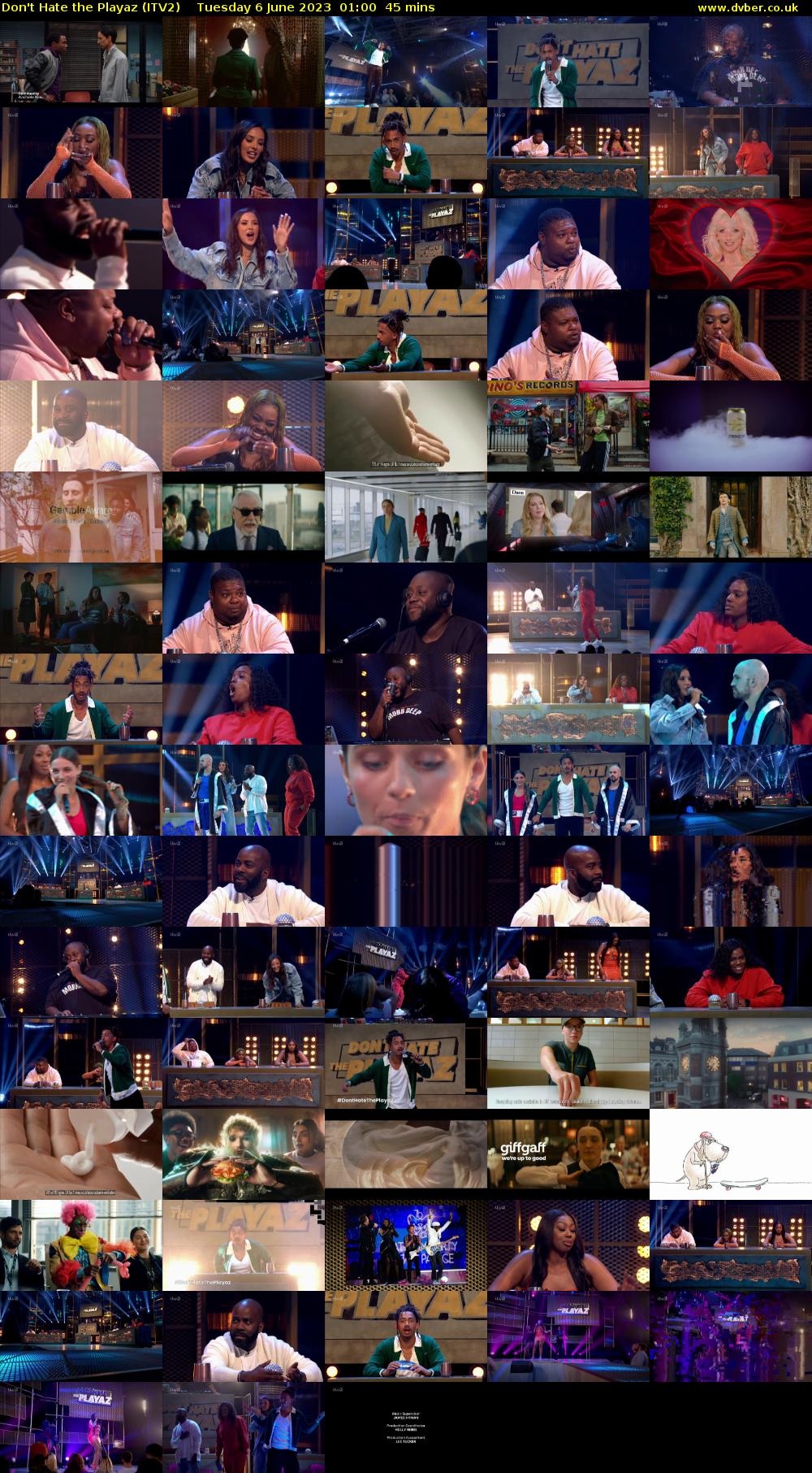 Don't Hate the Playaz (ITV2) Tuesday 6 June 2023 01:00 - 01:45