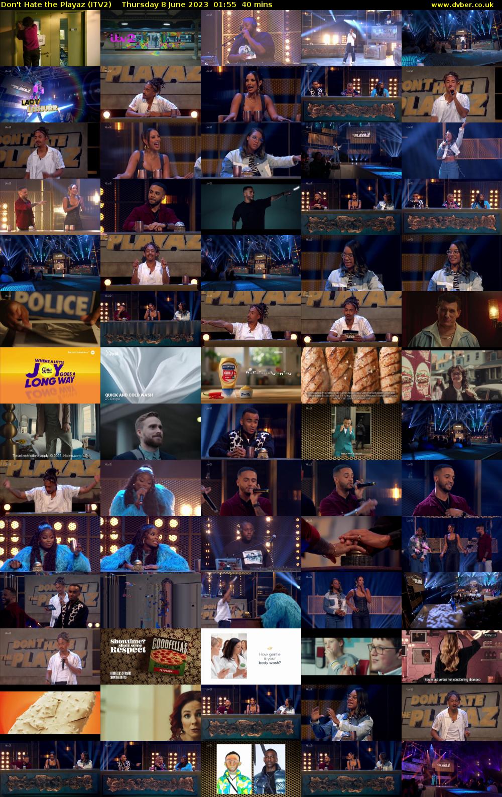 Don't Hate the Playaz (ITV2) Thursday 8 June 2023 01:55 - 02:35