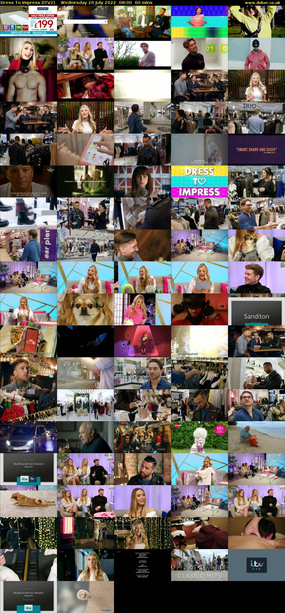 Dress To Impress (ITV2) Wednesday 20 July 2022 08:00 - 09:00