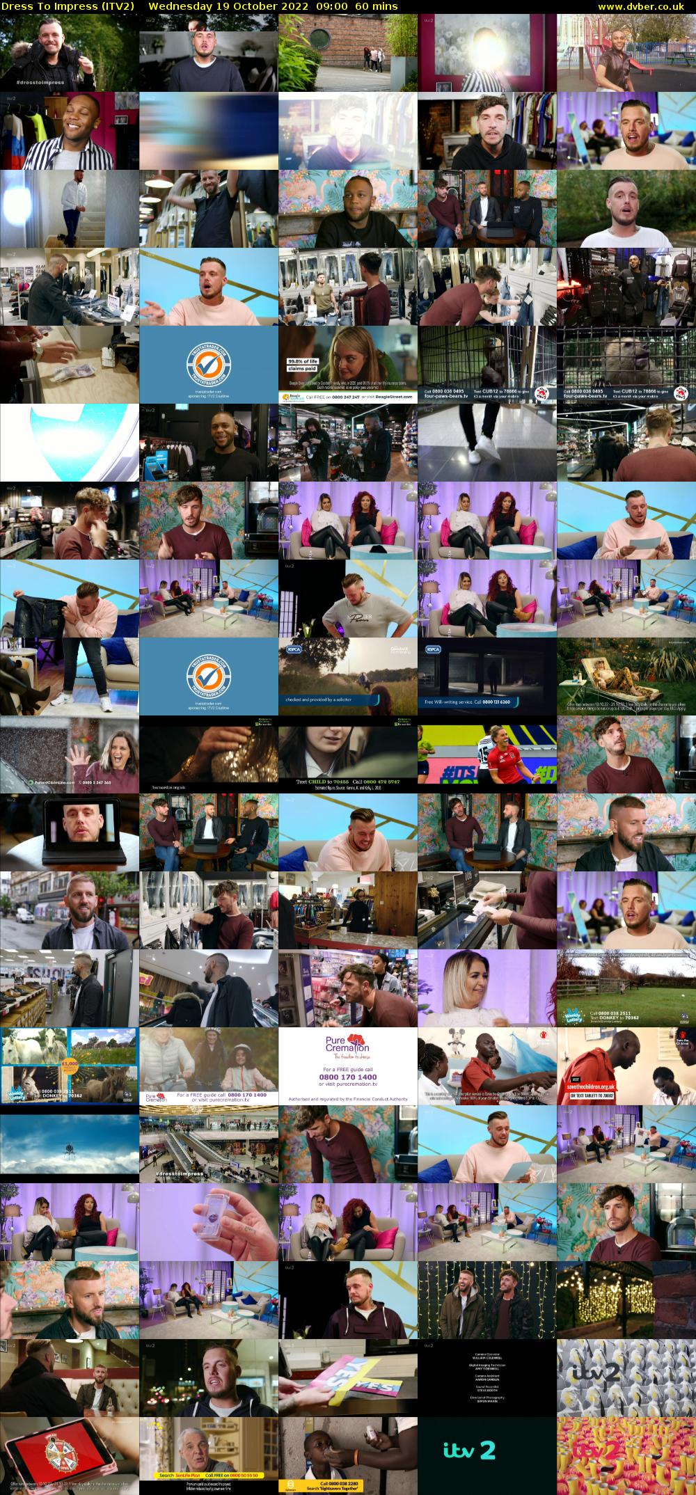 Dress To Impress (ITV2) Wednesday 19 October 2022 09:00 - 10:00