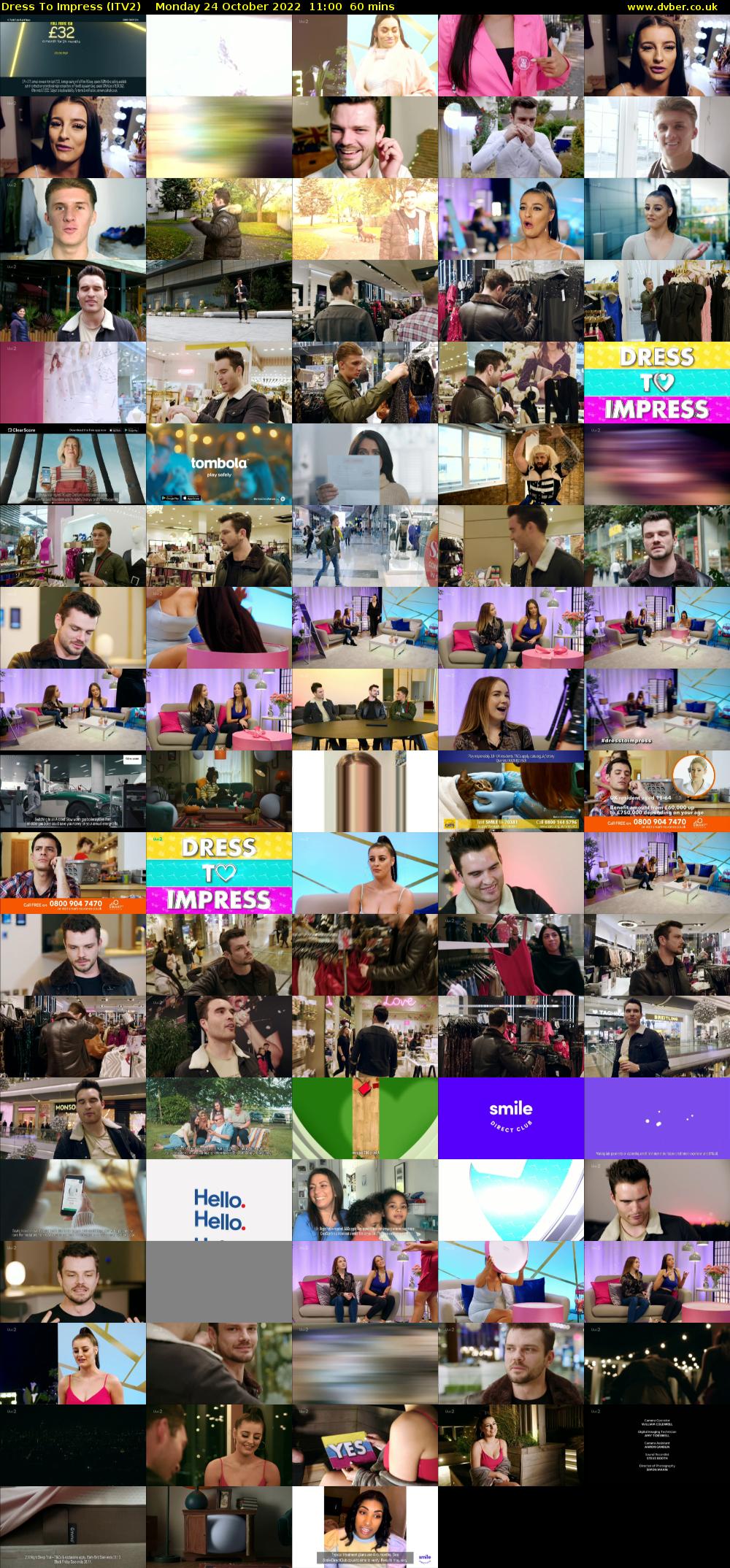 Dress To Impress (ITV2) Monday 24 October 2022 11:00 - 12:00