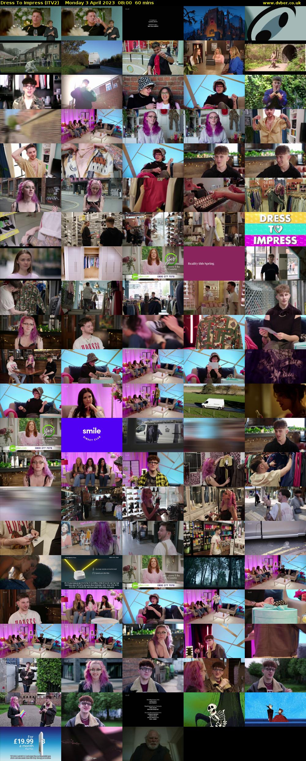 Dress To Impress (ITV2) Monday 3 April 2023 08:00 - 09:00