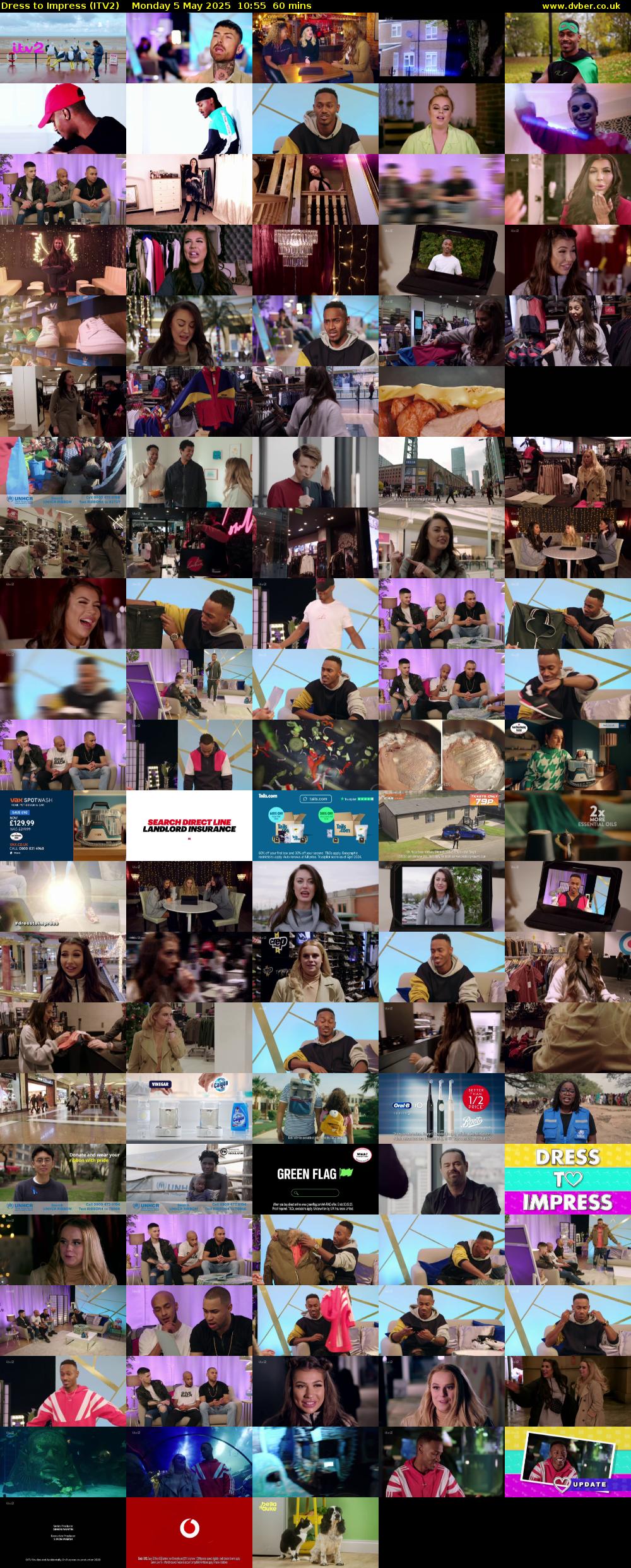 Dress To Impress (ITV2) Monday 5 May 2025 10:55 - 11:55