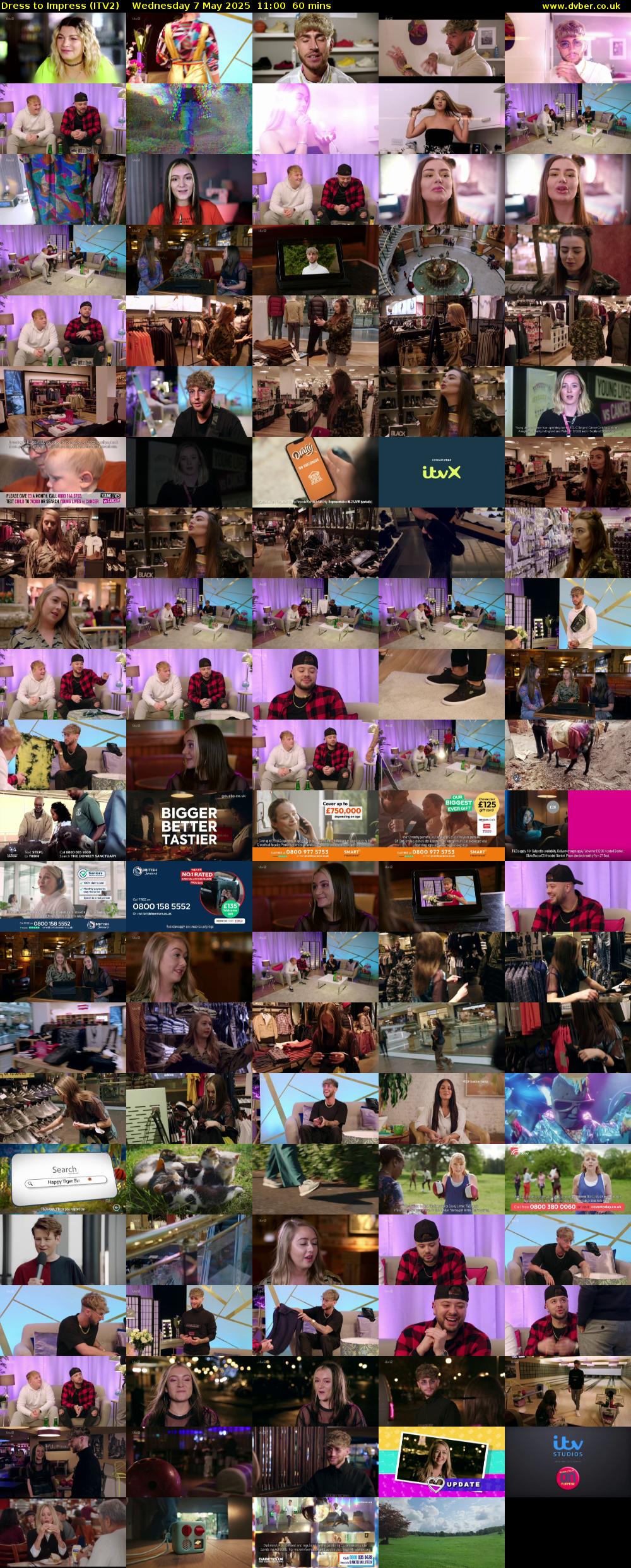 Dress To Impress (ITV2) Wednesday 7 May 2025 11:00 - 12:00
