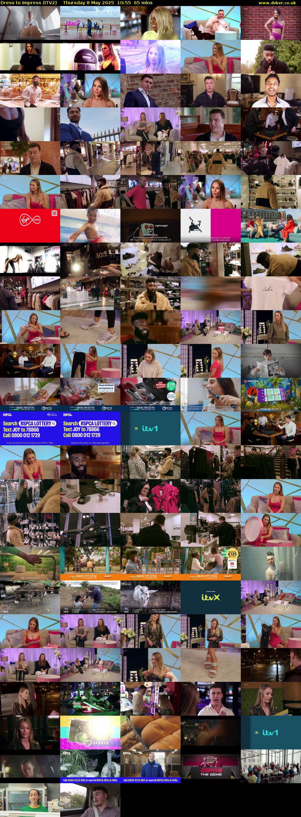 Dress To Impress (ITV2) Thursday 8 May 2025 10:55 - 12:00