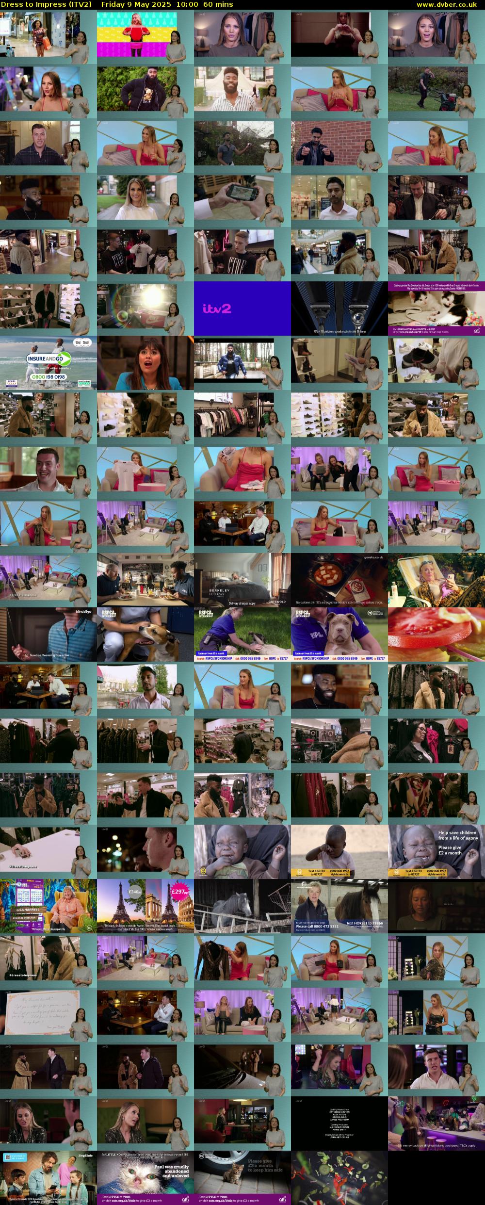 Dress To Impress (ITV2) Friday 9 May 2025 10:00 - 11:00