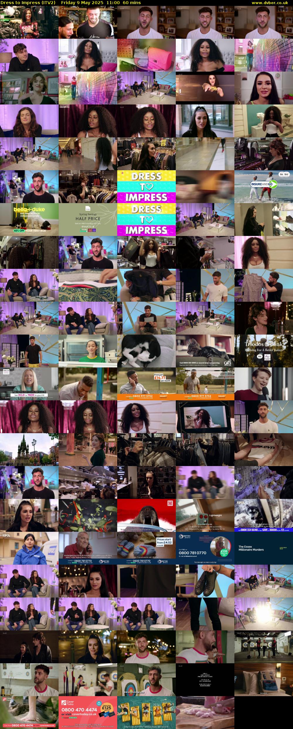 Dress To Impress (ITV2) Friday 9 May 2025 11:00 - 12:00
