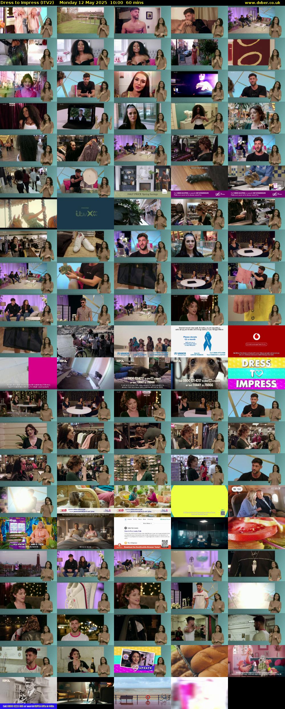 Dress To Impress (ITV2) Monday 12 May 2025 10:00 - 11:00