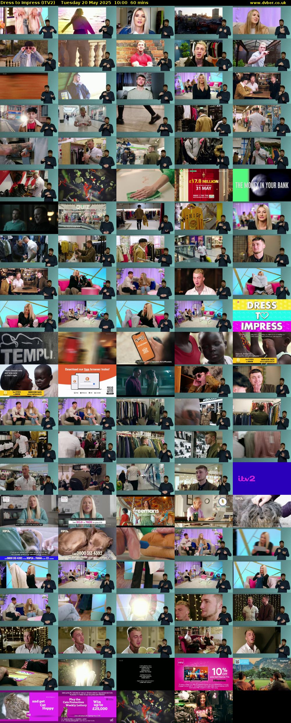 Dress To Impress (ITV2) Tuesday 20 May 2025 10:00 - 11:00