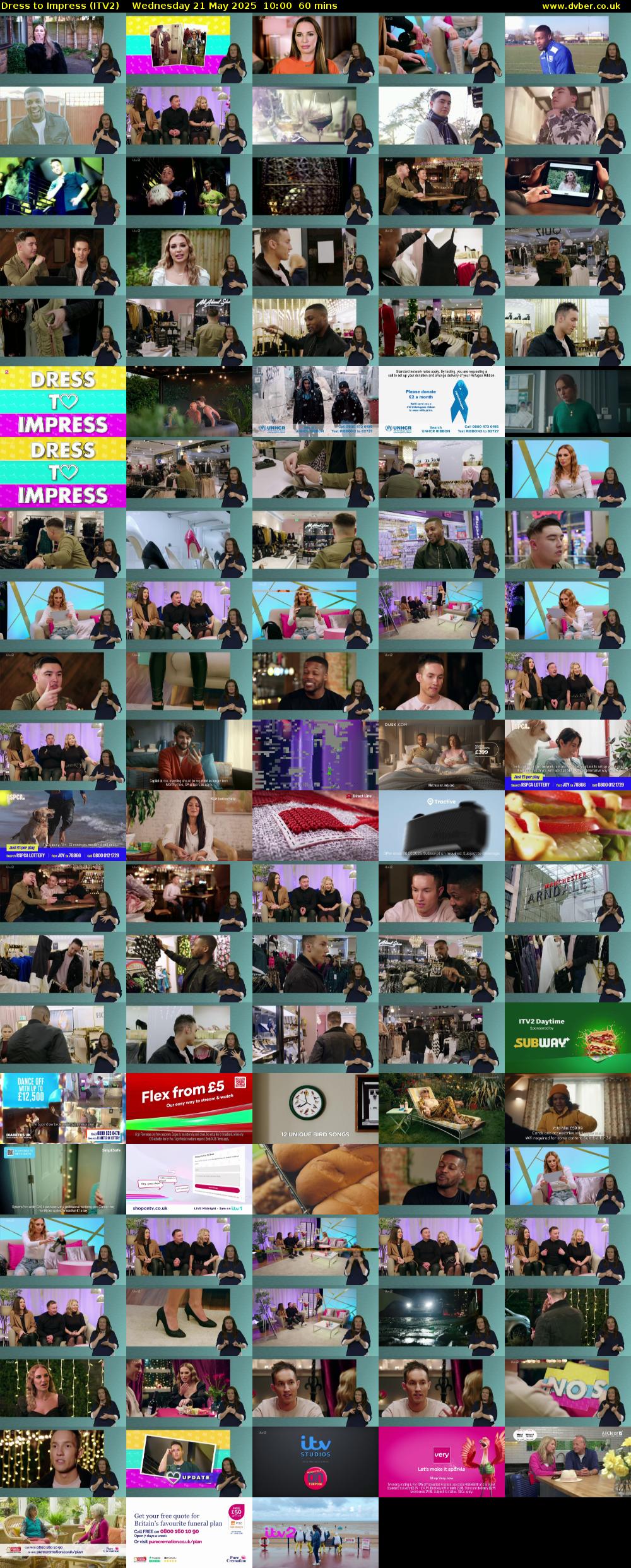 Dress To Impress (ITV2) Wednesday 21 May 2025 10:00 - 11:00