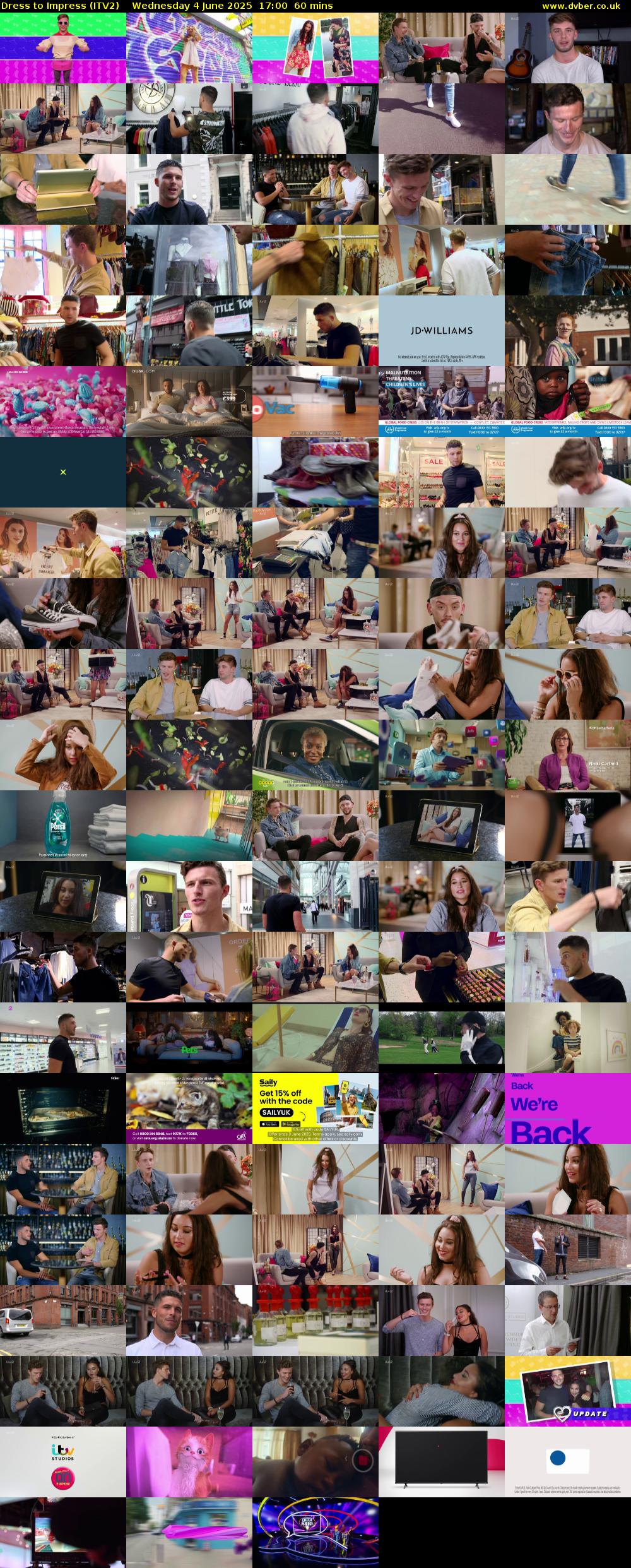 Dress To Impress (ITV2) Wednesday 4 June 2025 17:00 - 18:00