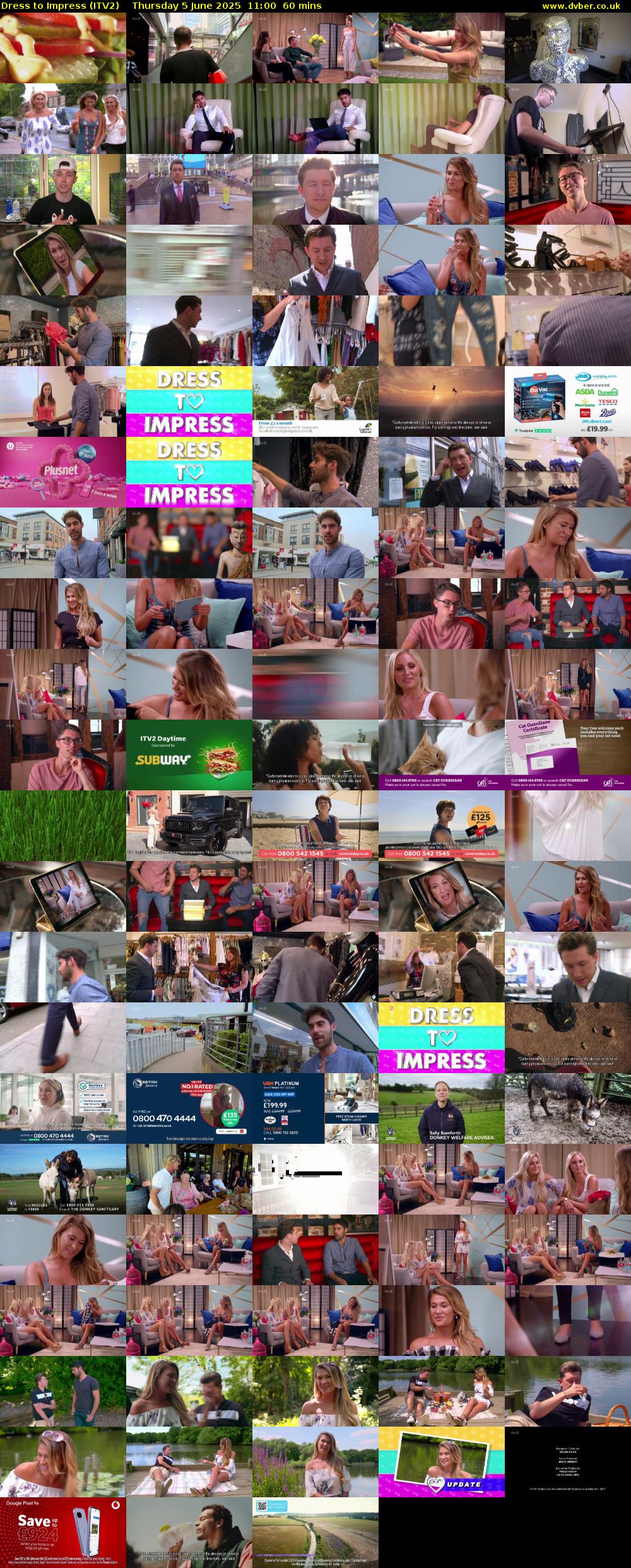 Dress To Impress (ITV2) Thursday 5 June 2025 11:00 - 12:00