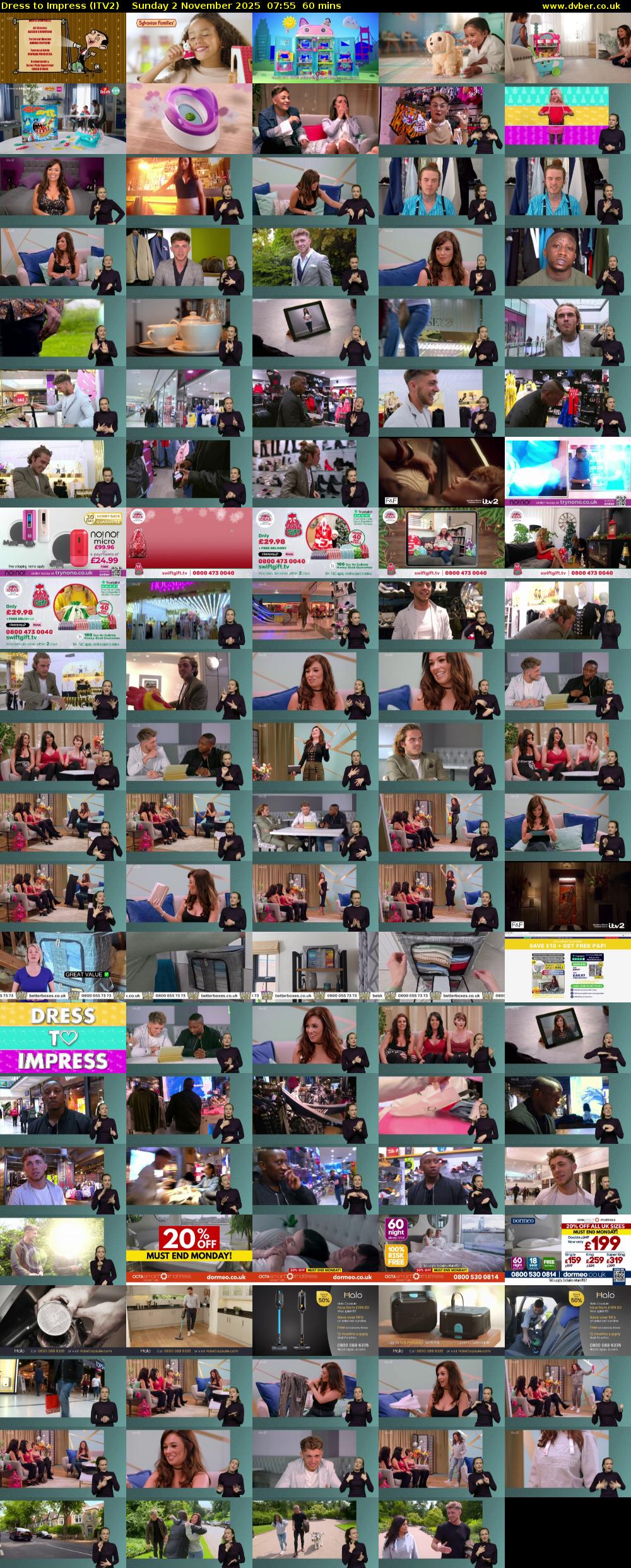 Dress To Impress (ITV2) Sunday 2 November 2025 07:55 - 08:55