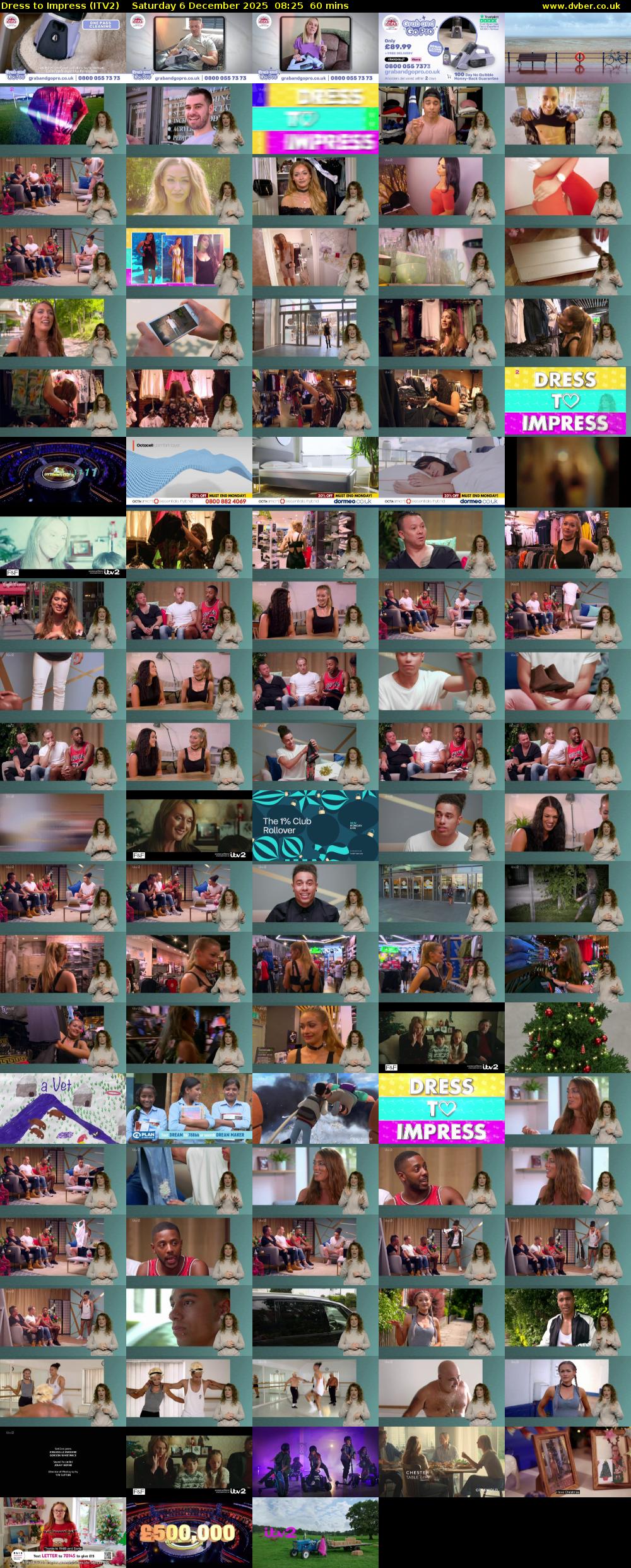 Dress To Impress (ITV2) Saturday 6 December 2025 08:25 - 09:25