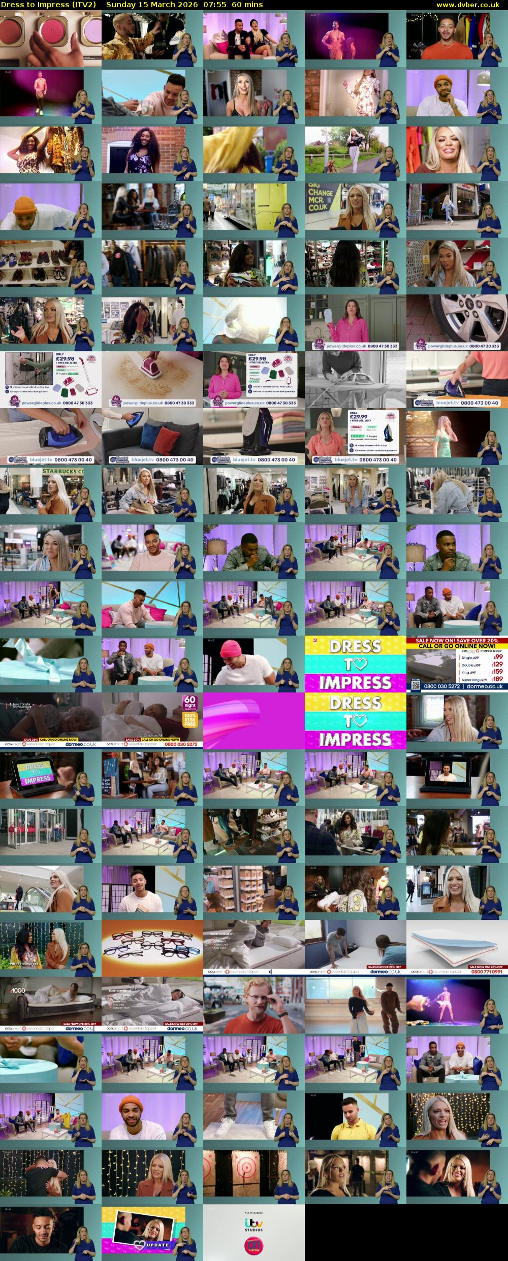 Dress To Impress (ITV2) Sunday 15 March 2026 07:55 - 08:55