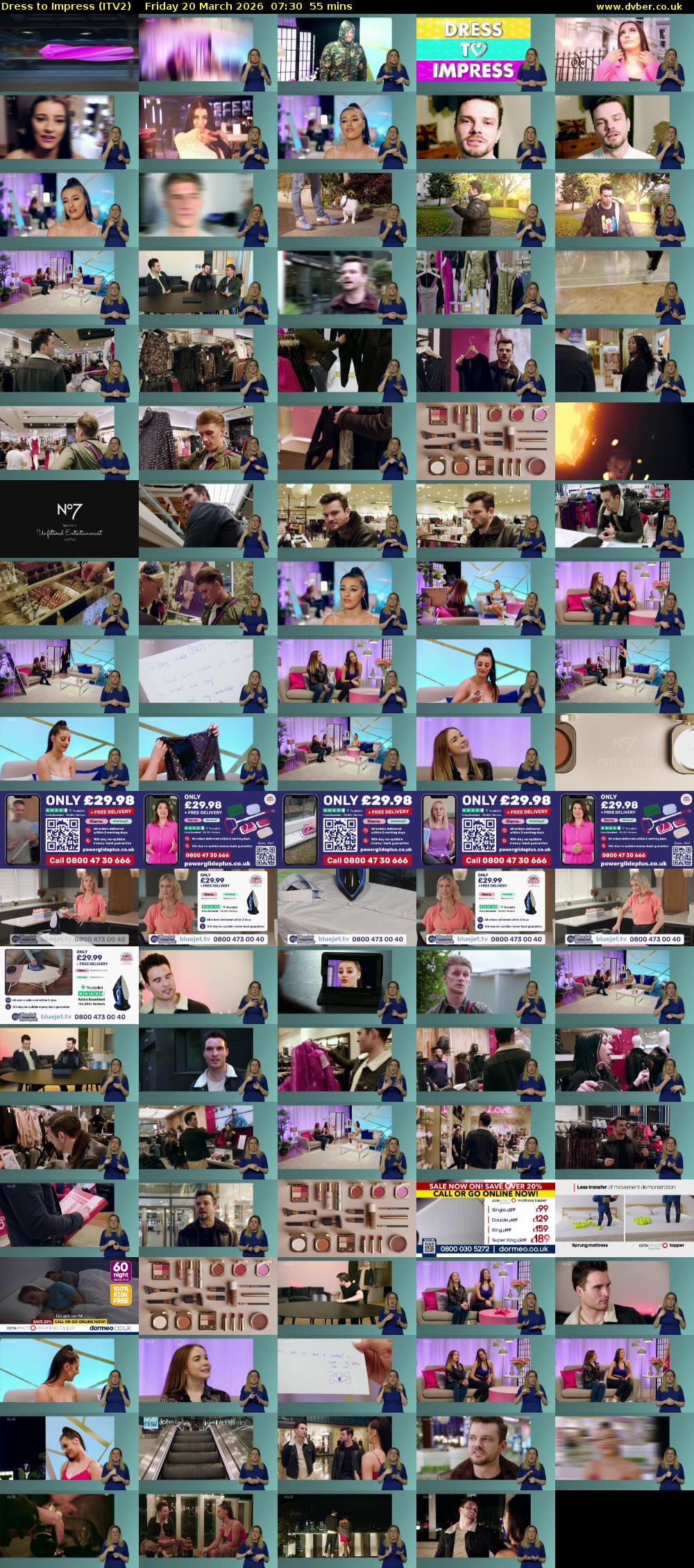 Dress To Impress (ITV2) Friday 20 March 2026 07:30 - 08:25