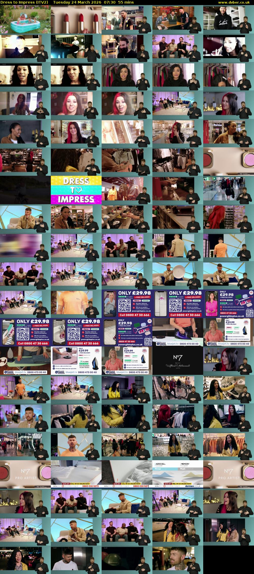 Dress To Impress (ITV2) Tuesday 24 March 2026 07:30 - 08:25