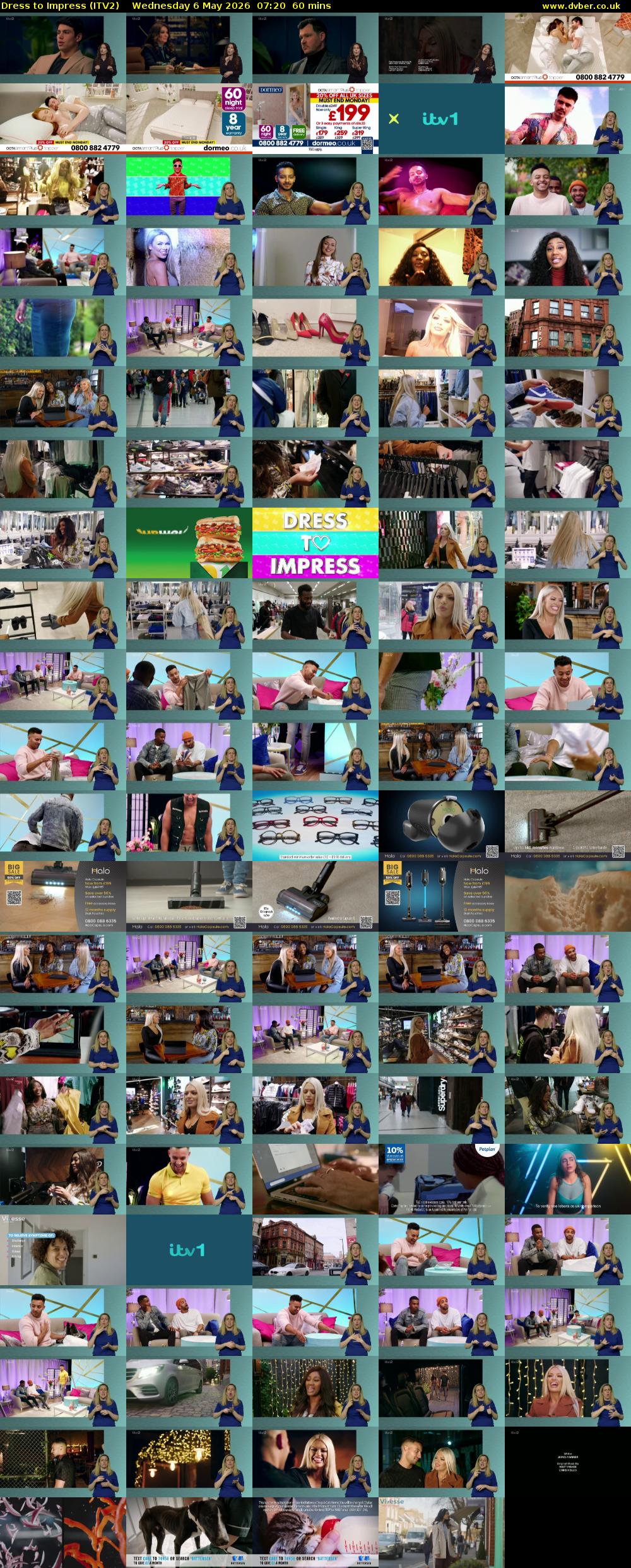 Dress To Impress (ITV2) Wednesday 6 May 2026 07:20 - 08:20