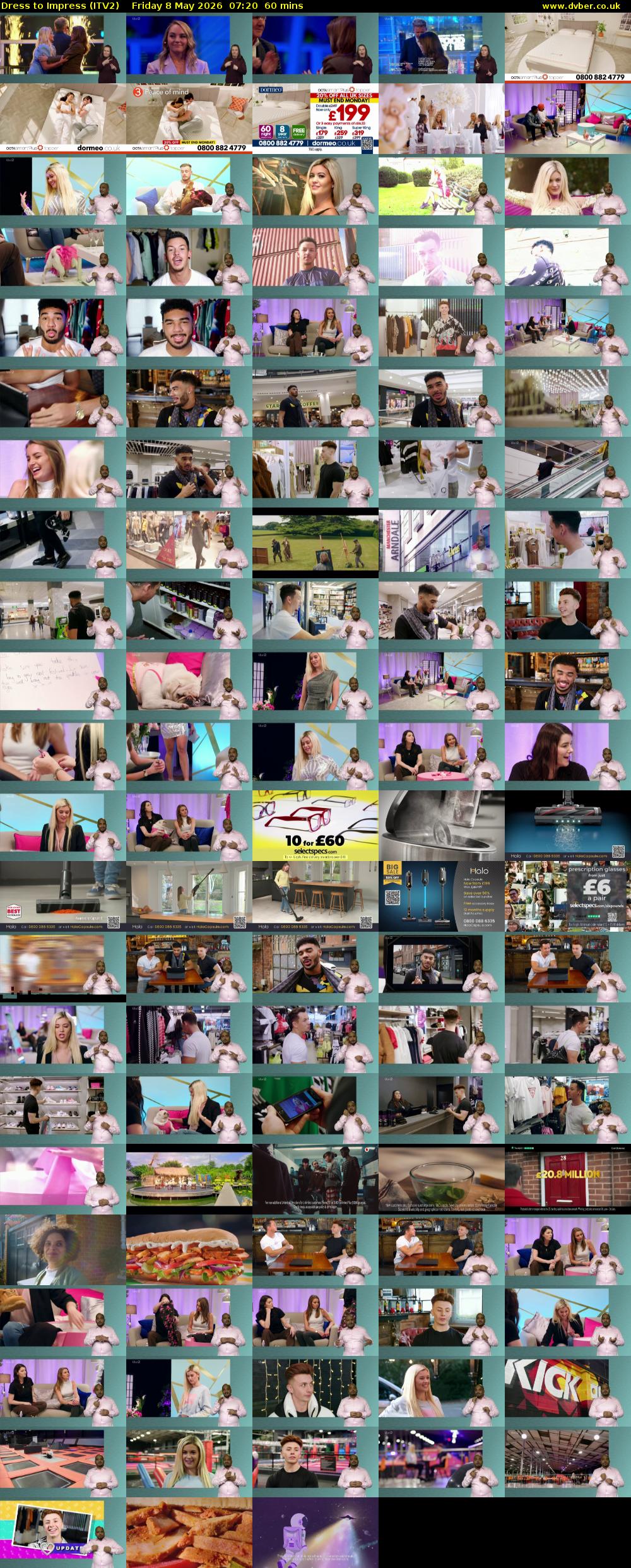 Dress To Impress (ITV2) Friday 8 May 2026 07:20 - 08:20