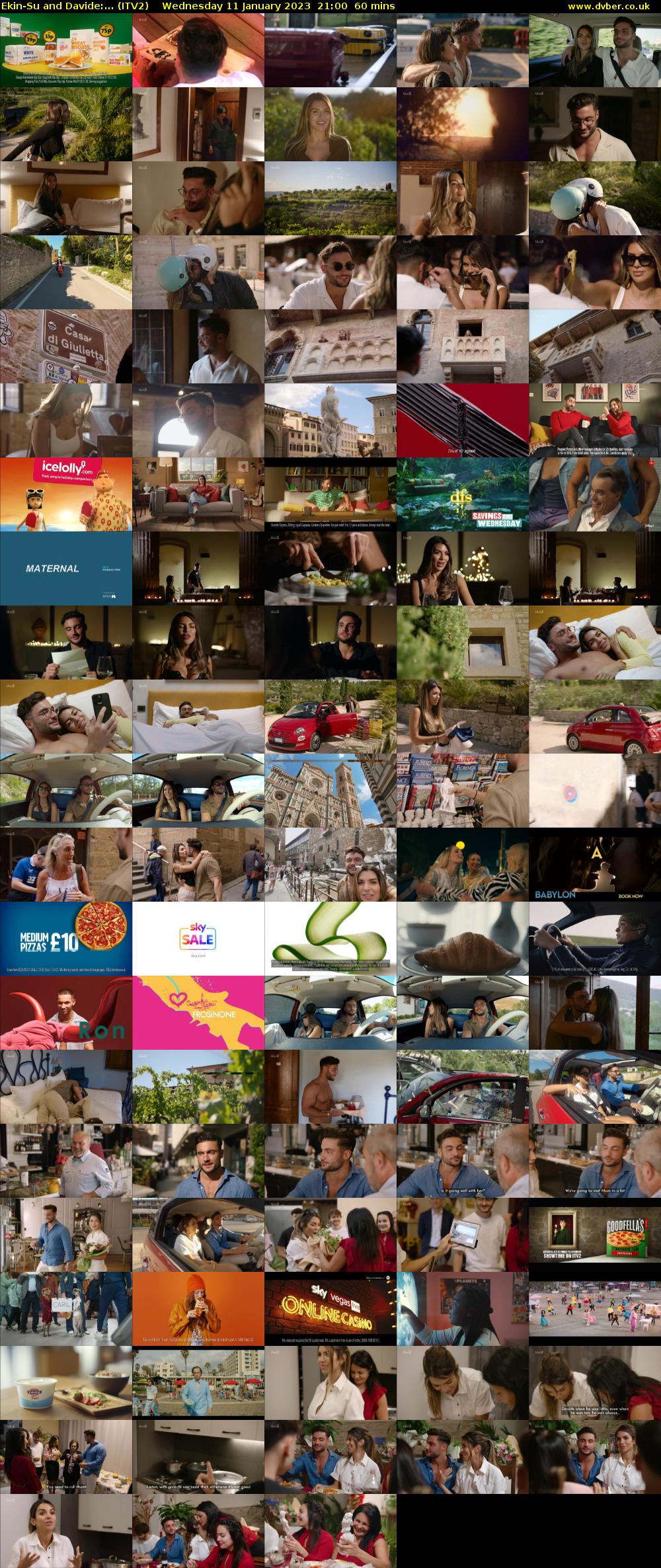 Ekin-Su and Davide:... (ITV2) Wednesday 11 January 2023 21:00 - 22:00