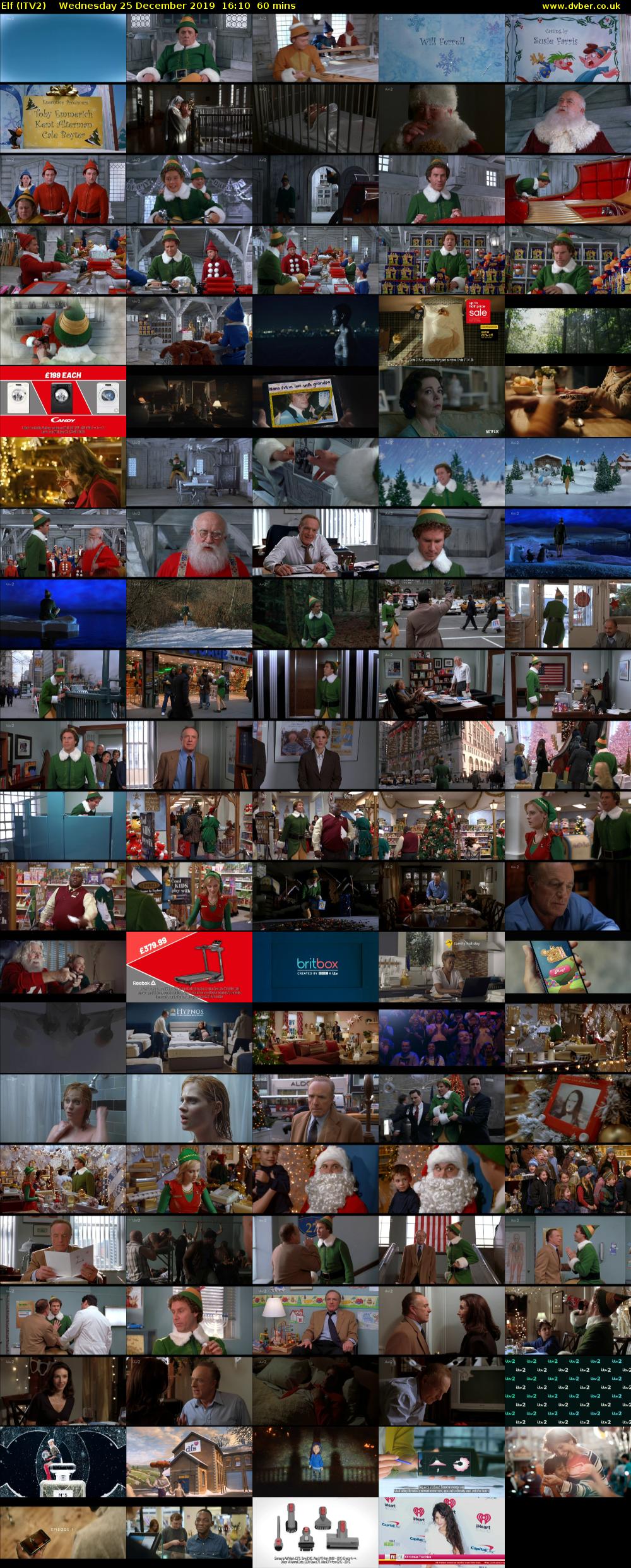 Elf (ITV2) Wednesday 25 December 2019 16:10 - 17:10