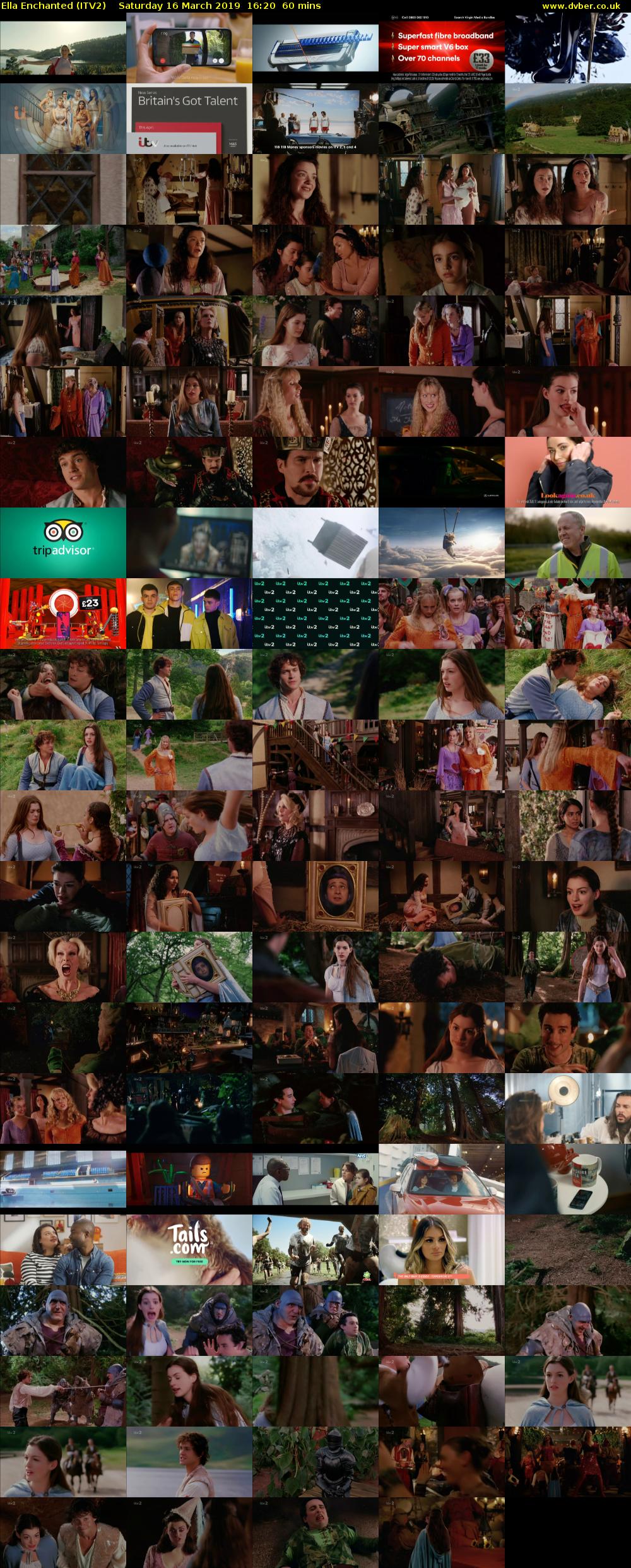 Ella Enchanted (ITV2) Saturday 16 March 2019 16:20 - 17:20