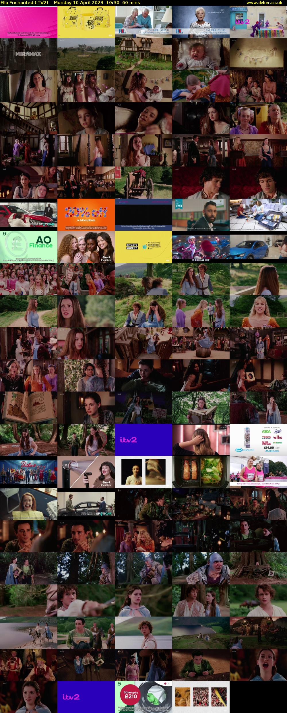 Ella Enchanted (ITV2) Monday 10 April 2023 10:30 - 11:30