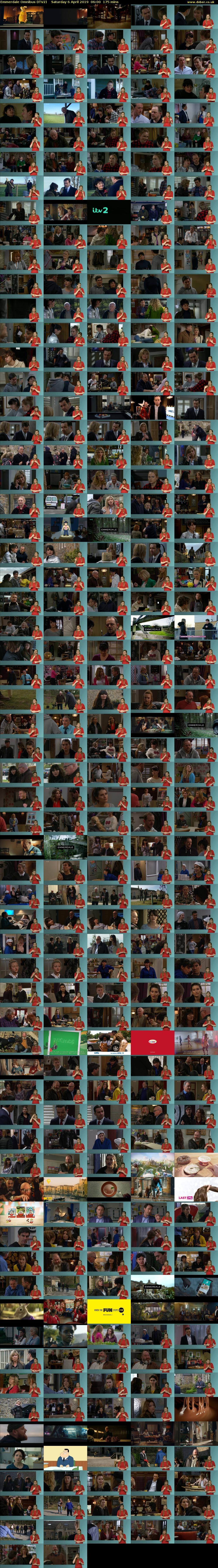 Emmerdale Omnibus (ITV2) Saturday 6 April 2019 06:00 - 08:55