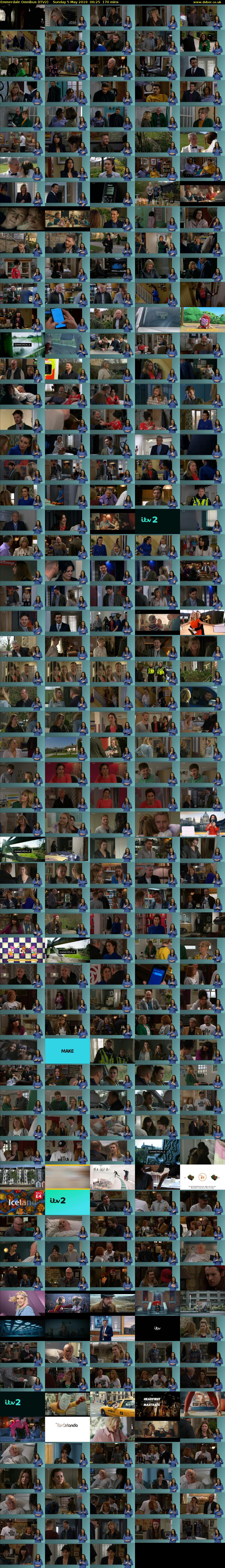 Emmerdale Omnibus (ITV2) Sunday 5 May 2019 06:25 - 09:15