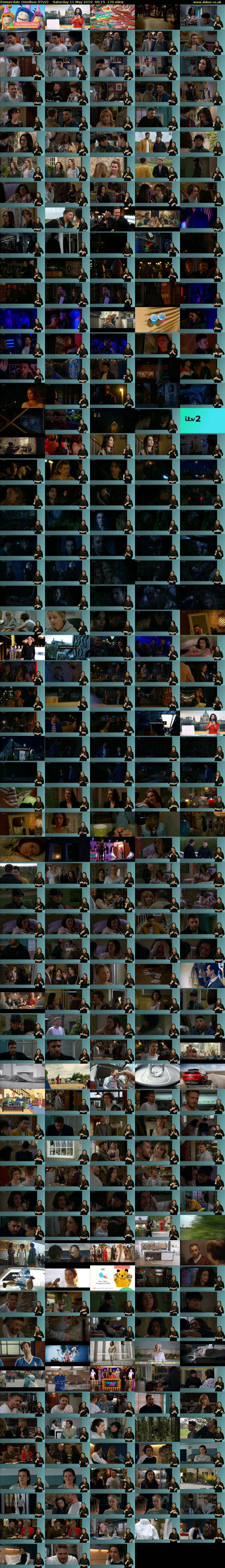 Emmerdale Omnibus (ITV2) Saturday 11 May 2019 06:15 - 09:05