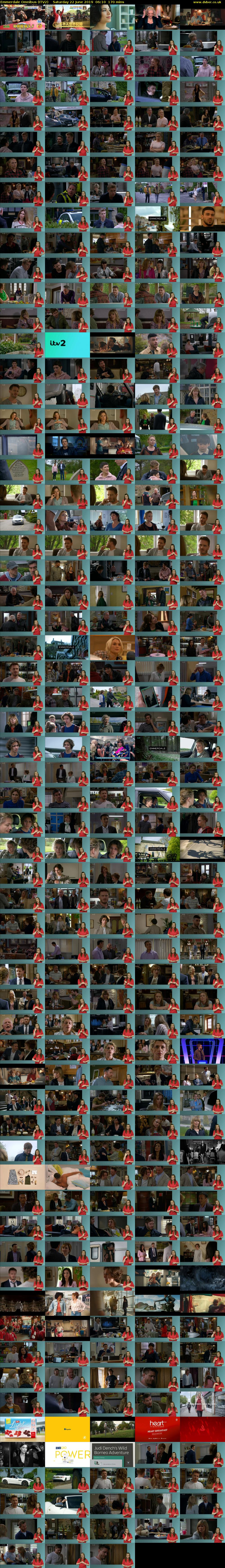 Emmerdale Omnibus (ITV2) Saturday 22 June 2019 06:10 - 09:00