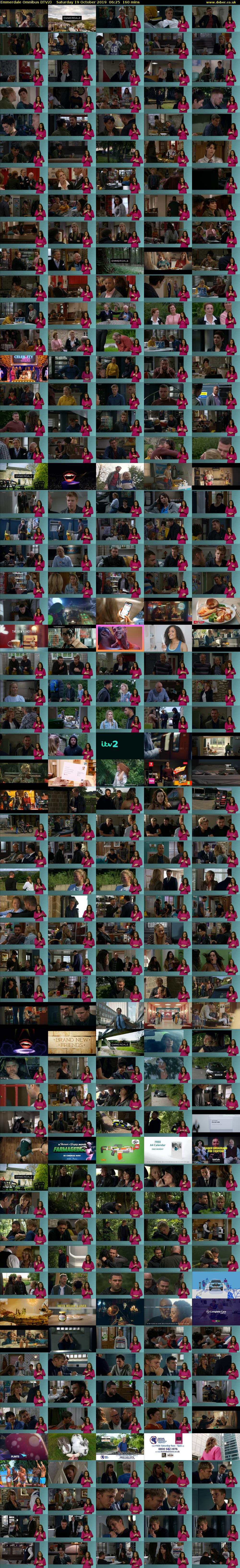 Emmerdale Omnibus (ITV2) Saturday 19 October 2019 06:25 - 09:05