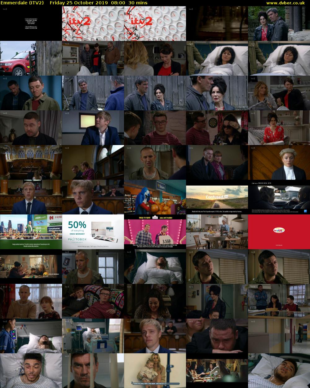 Emmerdale (ITV2) 201910250800