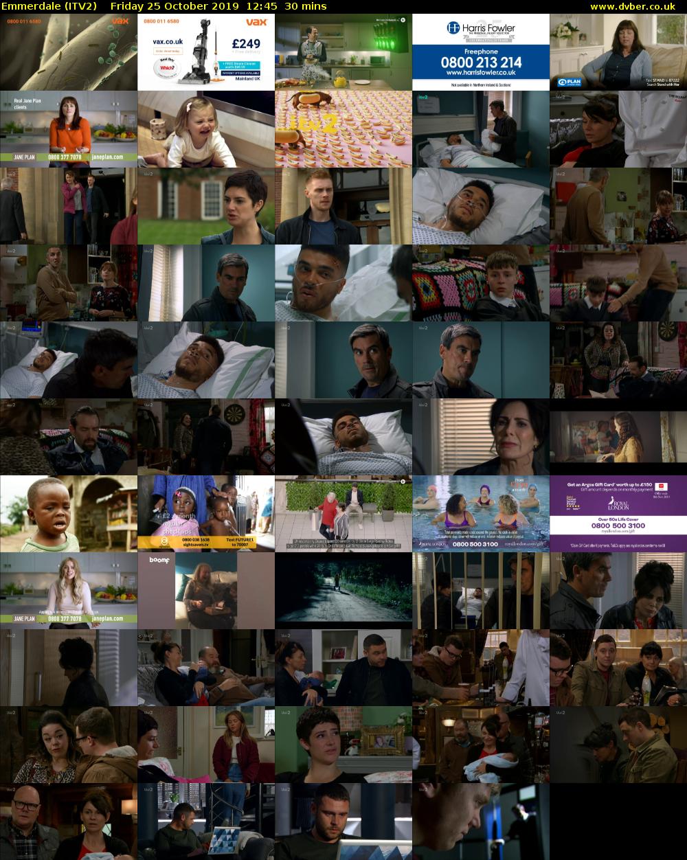 Emmerdale (ITV2) 201910251245