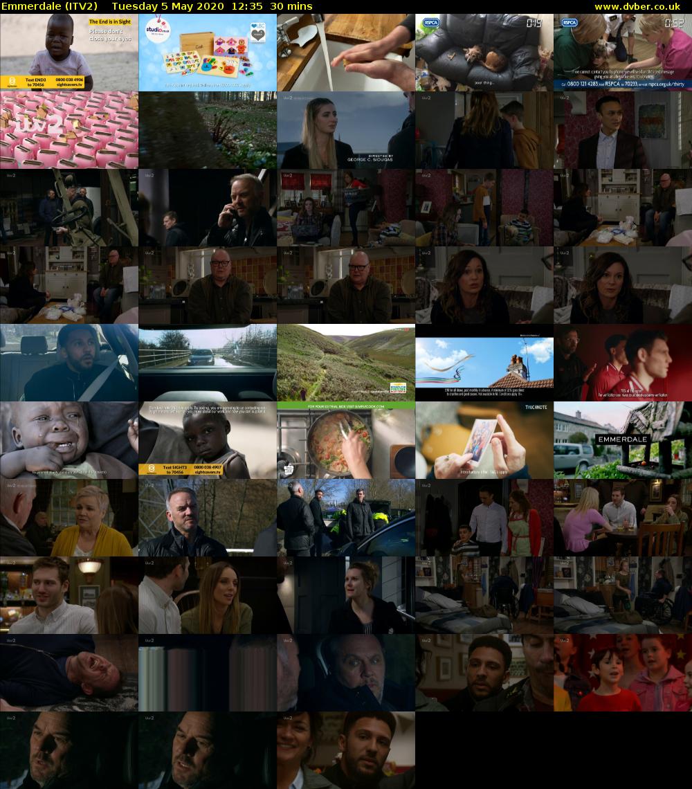 Emmerdale (ITV2) Tuesday 5 May 2020 12:35 - 13:05