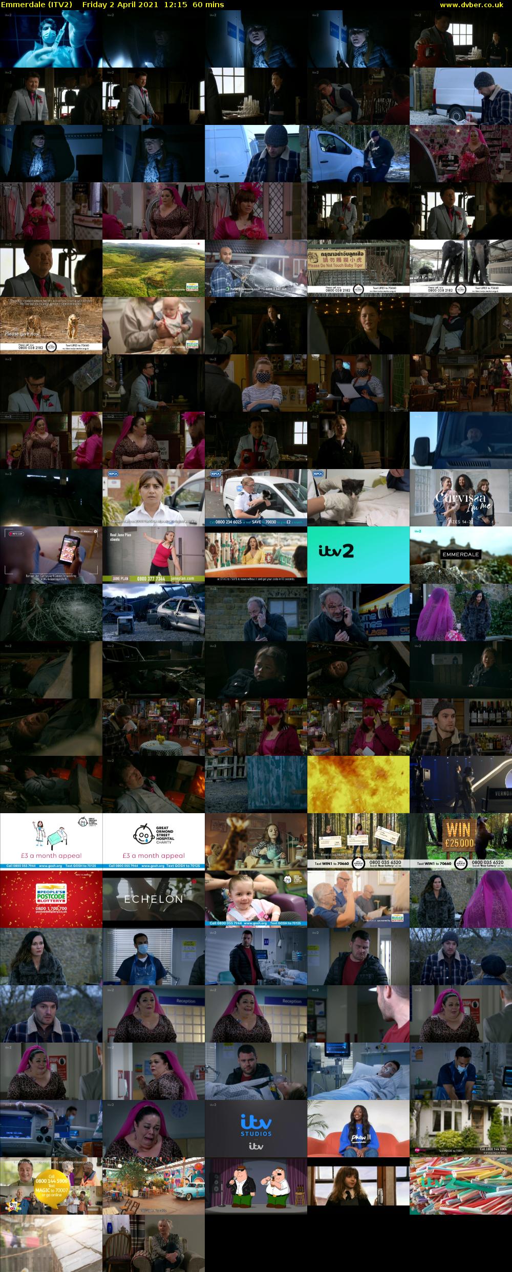 Emmerdale (ITV2) Friday 2 April 2021 12:15 - 13:15