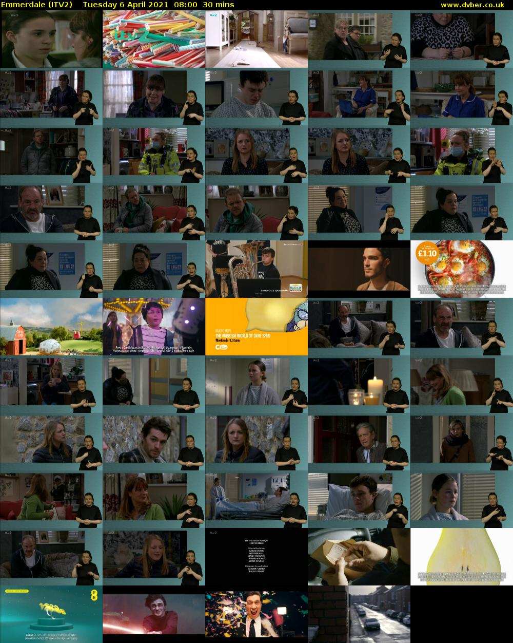 Emmerdale (ITV2) Tuesday 6 April 2021 08:00 - 08:30