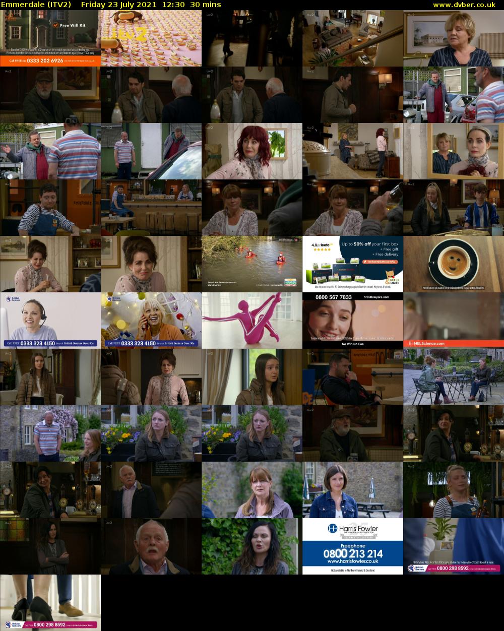 Emmerdale (ITV2) Friday 23 July 2021 12:30 - 13:00