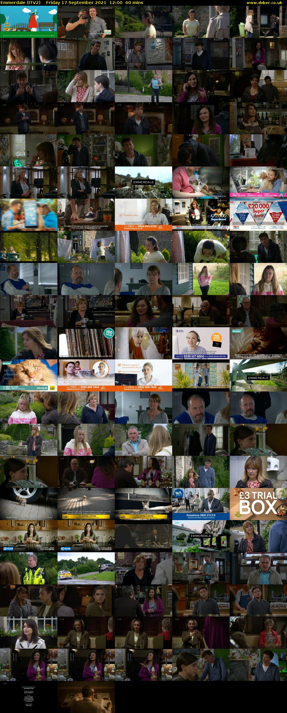 Emmerdale (ITV2) Friday 17 September 2021 12:00 - 13:00