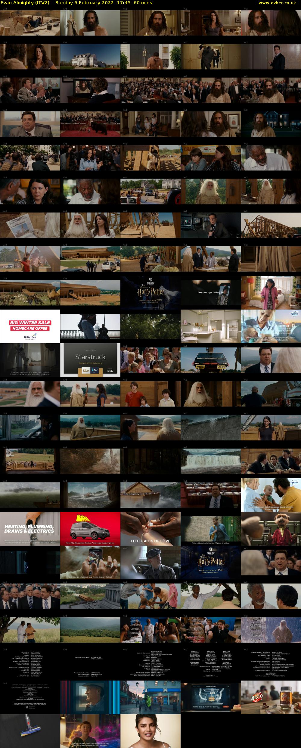 Evan Almighty (ITV2) Sunday 6 February 2022 17:45 - 18:45