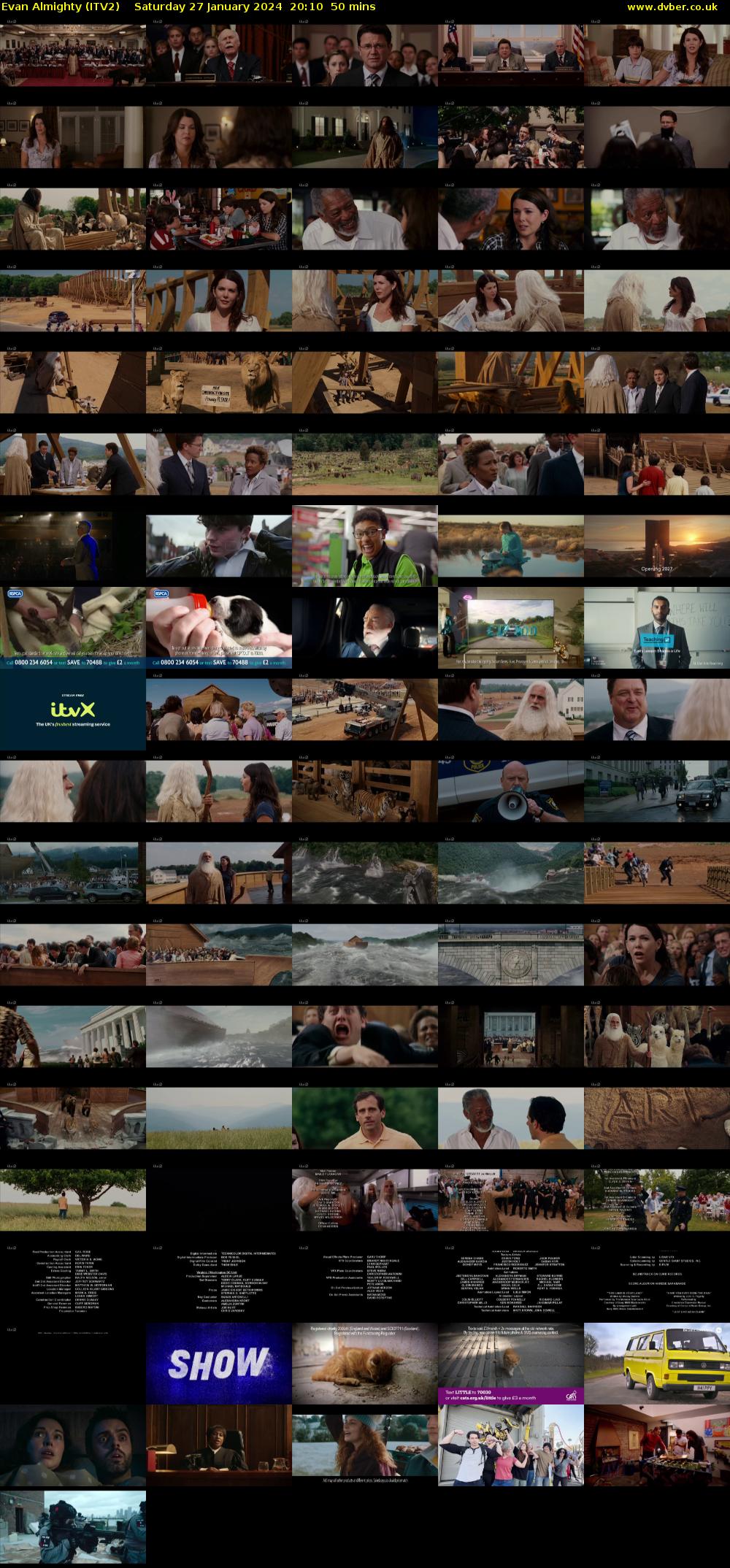 Evan Almighty (ITV2) Saturday 27 January 2024 20:10 - 21:00