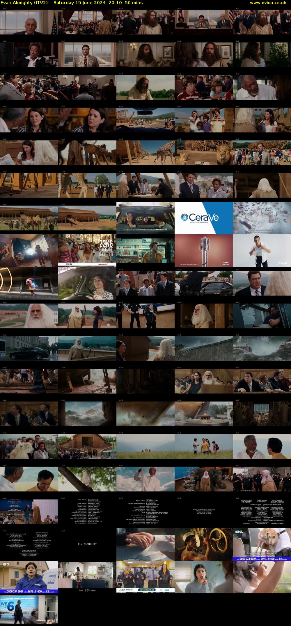 Evan Almighty (ITV2) Saturday 15 June 2024 20:10 - 21:00