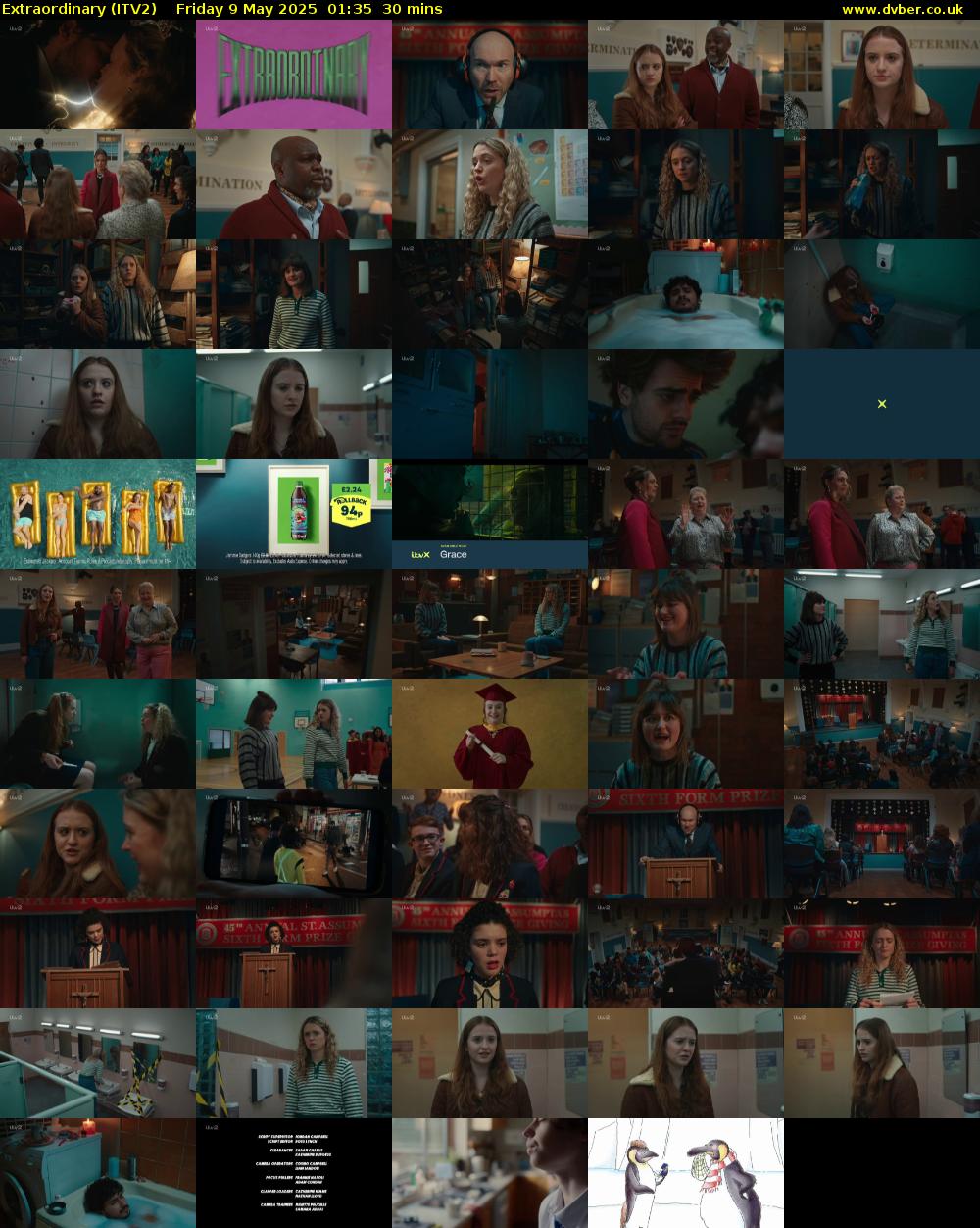 Extraordinary (ITV2) Friday 9 May 2025 01:35 - 02:05