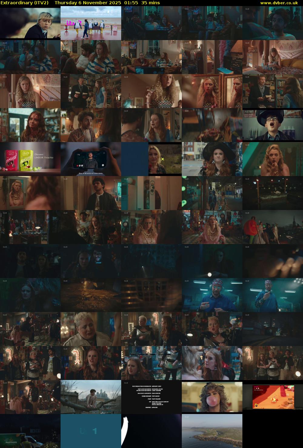 Extraordinary (ITV2) Thursday 6 November 2025 01:55 - 02:30