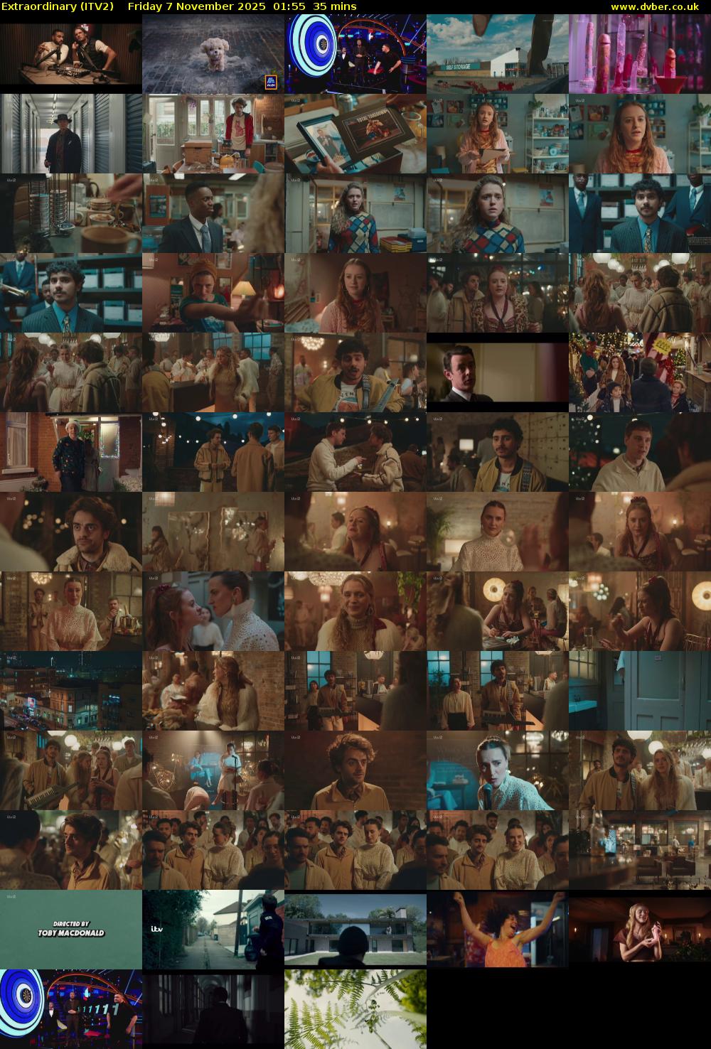 Extraordinary (ITV2) Friday 7 November 2025 01:55 - 02:30